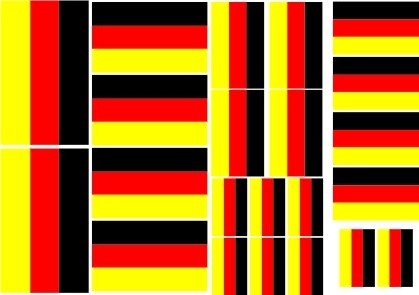 Deutschlandflaggen